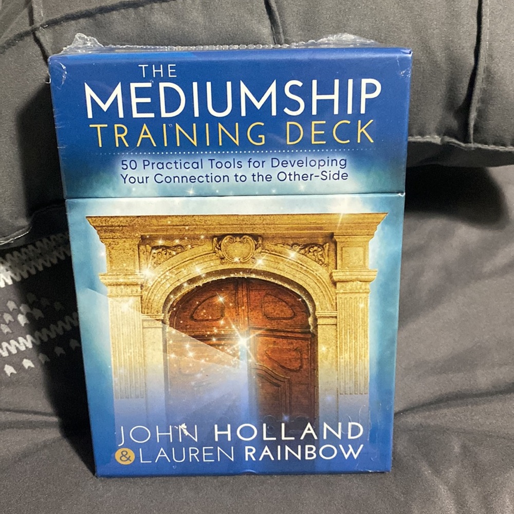 The Mediumship Training Deck 50 Cards John Holland Psychic Intuition Set